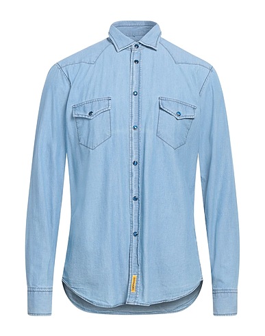 B.D.BAGGIES Denim shirt Blue 100% Cotton