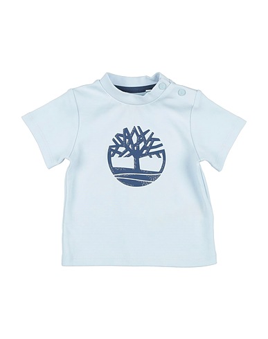 TIMBERLAND T-Shirt Himmelblau 100% Baumwolle, Elastan