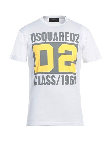 DSQUARED2 T-shirt Bianco 100% Cotone