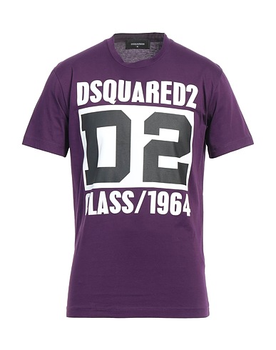 DSQUARED2 Ｔシャツ パープル コットン 100%