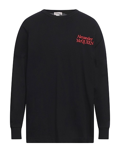 MCQUEEN T-shirt Black 100% Cotton