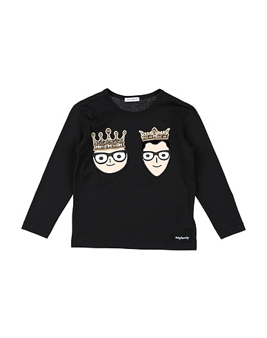 DOLCE&GABBANA T-shirt Nero 100% Cotone