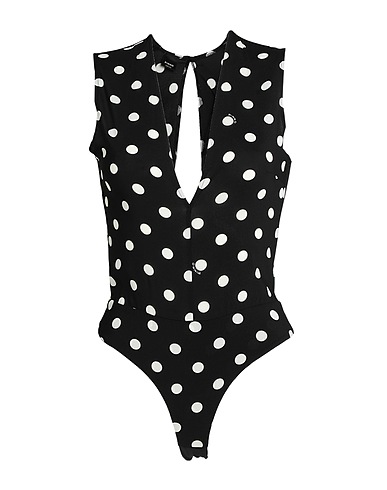 PINKO TOPS & TEES Black 97% Viscose, 3% Elastane