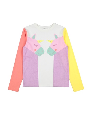 STELLA McCARTNEY KIDS T-shirt White 100% Cotton, Elastane
