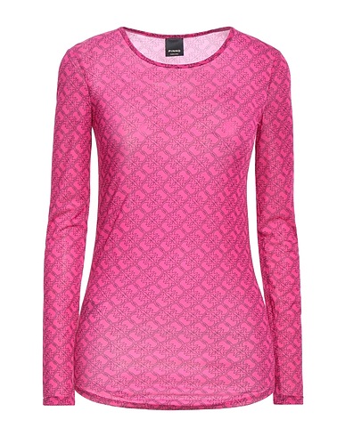 PINKO T-shirt Fuchsia 90% Polyamide, 10% Elastane