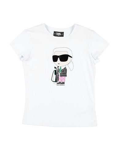 KARL LAGERFELD T-Shirt Weiß 72% Baumwolle, 22% Modal, 6% Elastan