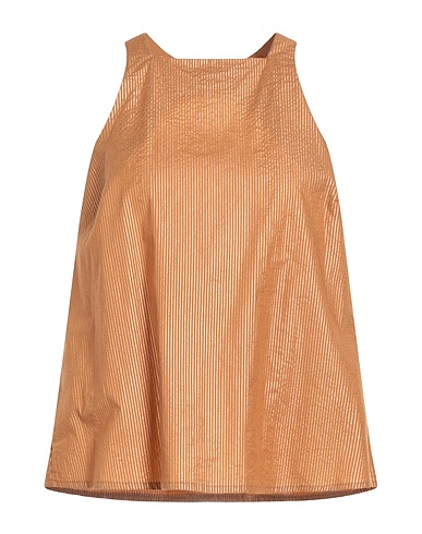 ALYSI Top Camel 92% Cotton, 8% Polyurethane