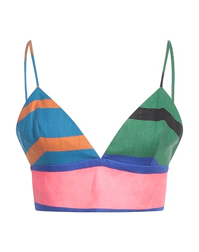 STAUD Top Green 100% Linen