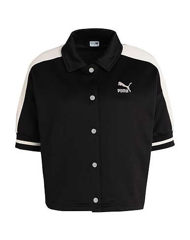 PUMA Sweatshirt T7 FOR THE FANBASE Track Jacket PT Black 59% Polyester, 41% Cotton