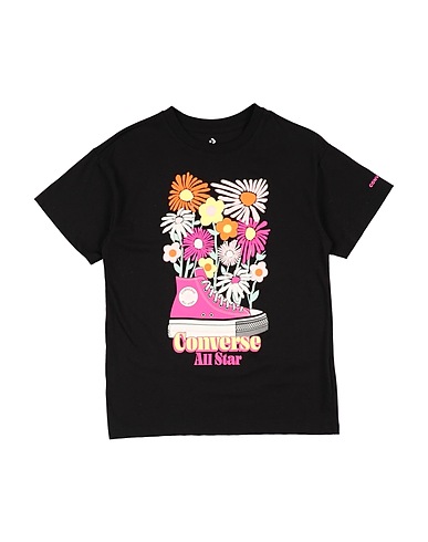 CONVERSE T-Shirt CNVG BOYFRIEND GRAPHIC T SHIRT
 Schwarz 60% Baumwolle, 40% Polyester