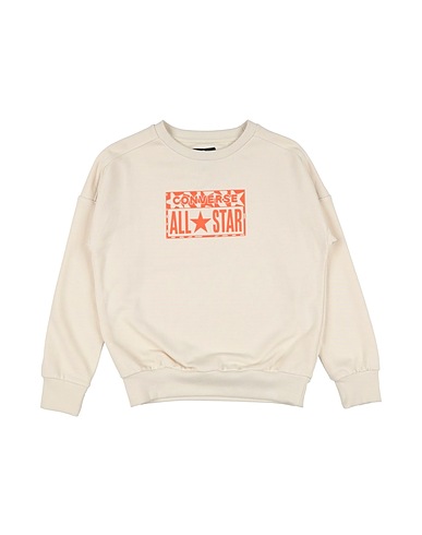 CONVERSE Sweat-shirt CNVB LIFESTYLE GFX FT CREW
 Ivoire 60% Coton, 40% Polyester