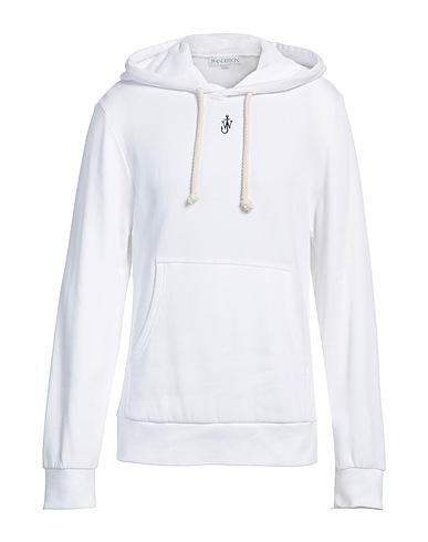 JW ANDERSON Felpa Bianco 90% Cotone, 10% Seta, Elastan