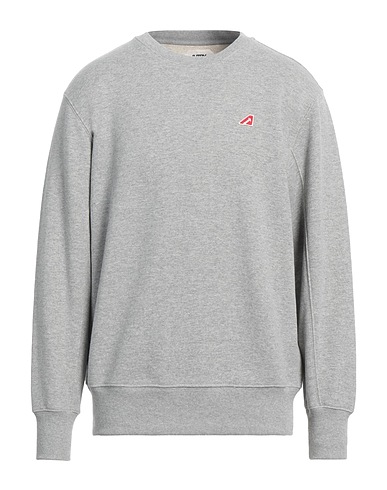 AUTRY Felpa Grigio chiaro 100% Cotone, Elastan