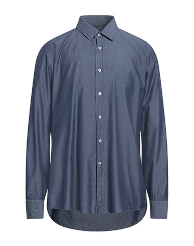 LAB. PAL ZILERI Однотонная рубашка 52% Хлопок, 48% Вискоза