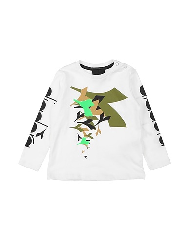 DIADORA T-shirt White 100% Cotton