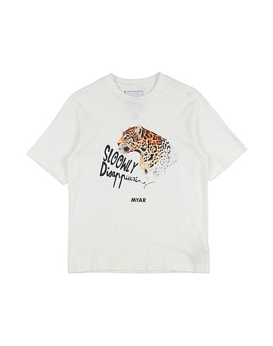 MYAR T-shirt Bianco 100% Cotone