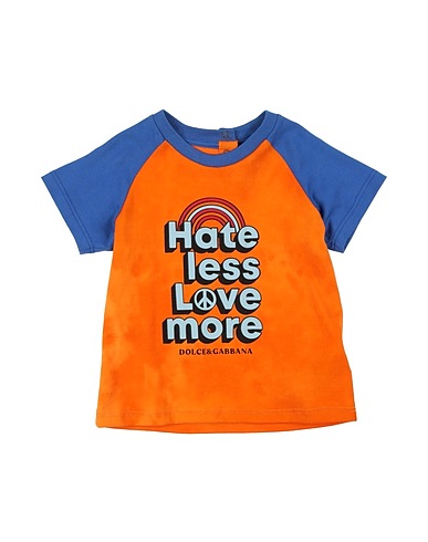 DOLCE&GABBANA T-shirt Orange 100% Cotton