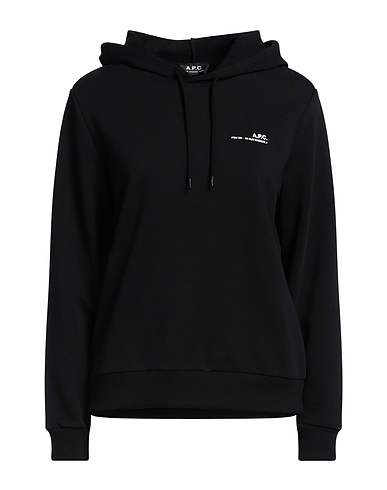 A.P.C. Hooded track jacket  Black 100% Cotton, Elastane