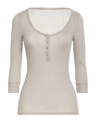 MAJESTIC FILATURES T-shirt Grey 94% Viscose, 6% Elastane