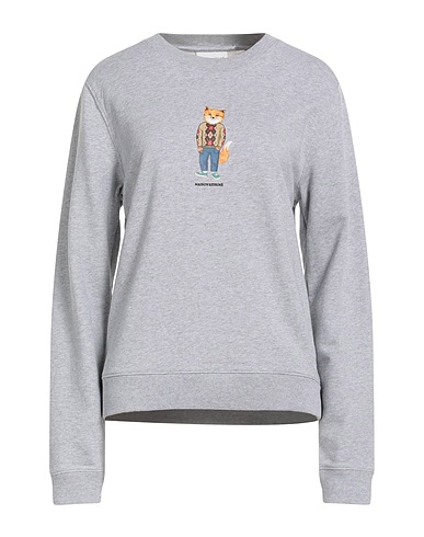 MAISON KITSUNÉ Толстовка Светло-серый 100% Хлопок