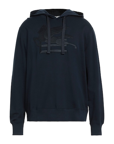 ETRO Hooded sweatshirt Navy 100% Cotton