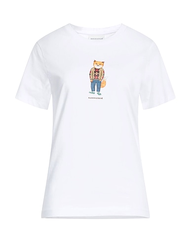MAISON KITSUNÉ T-shirt White 100% Cotton