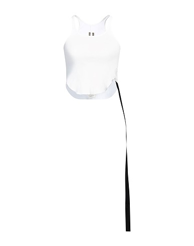 DRKSHDW by RICK OWENS Top White 100% Cotton