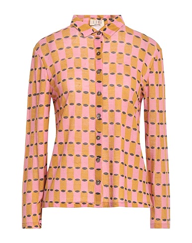 SIYU Patterned shirts & blouses Pink 75% Wool, 25% Polyamide