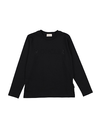 MONCLER T-shirt Black 100% Cotton