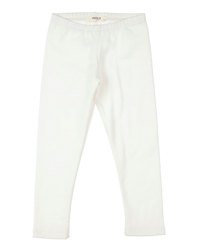 VICOLO Leggings White 95% Cotton, 5% Elastane