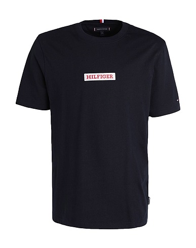 TOMMY HILFIGER T-shirt Midnight blue 100% Cotton