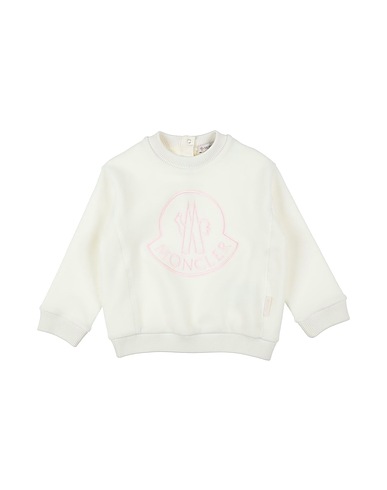 MONCLER Sweatshirt White 93% Polyester, 7% Elastane