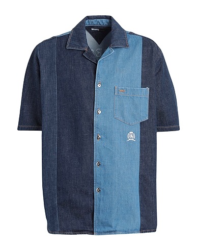 HILFIGER COLLECTION Denim shirt Blue 100% Cotton