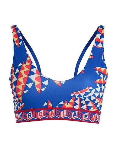 ADIDAS x FARM RIO Top FARM BRA
 Bright blue 85% Recycled polyester, 15% Elastane