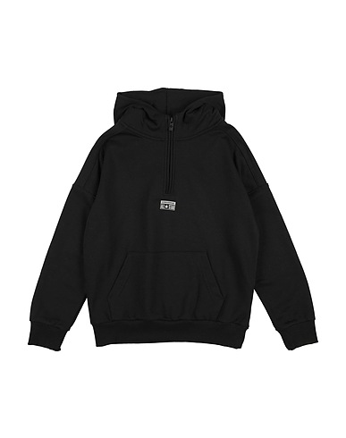 CONVERSE Felpa CNVB LIFESTYLE BLOCKED HZ HOOD
 Nero 60% Cotone, 40% Poliestere