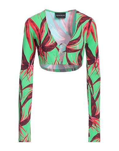 LOUISA BALLOU Top Vert 88% Polyamide, 12% Élasthanne