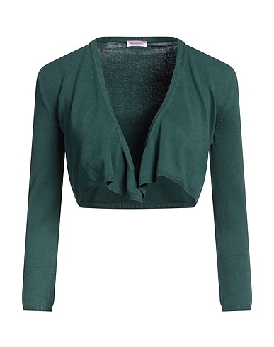 ROSSOPURO Shrug Green 70% Cotton, 30% Polyester