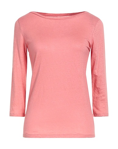 MAJESTIC FILATURES T-Shirt Rosa 94% Leinen, 6% Elastan