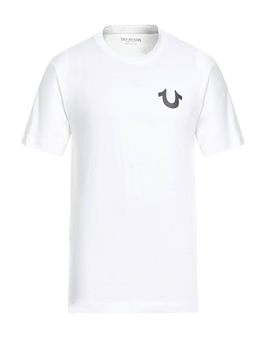 TRUE RELIGION T-shirt Bianco 100% Cotone