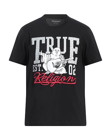 TRUE RELIGION T-shirt Black 100% Cotton