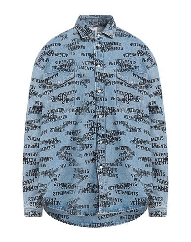 VETEMENTS Denim shirt 100% Cotton