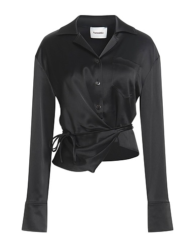 NANUSHKA Chemises et chemisiers de couleur unie 81% Acétate, 19% Polyester recyclé