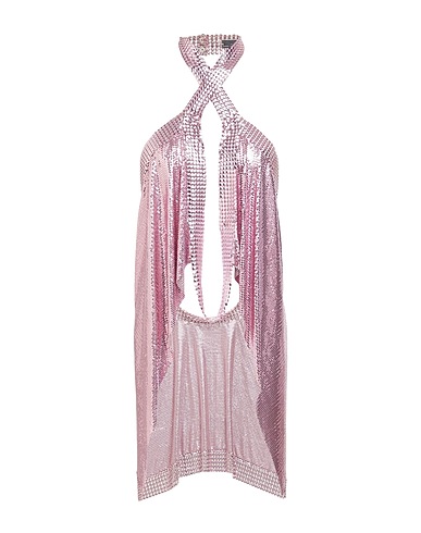RABANNE Top Rosa 100% Aluminium
