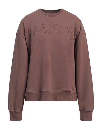 NAHMIAS Sweatshirt Light brown 62% Cotton, 38% Polyester