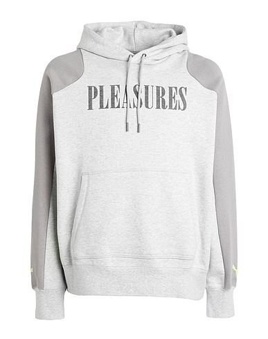 PUMA x PLEASURES Felpa PUMA x PLEASURES Hoodie
 Grigio chiaro 100% Cotone