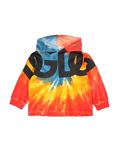 DOLCE&GABBANA Hooded sweatshirt Orange 100% Cotton