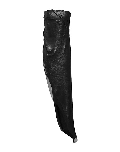 RICK OWENS Silk top Black 100% Silk, Polyamide, Elastane, Cotton, Polyester
