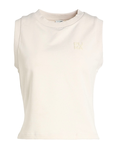 PUMA Top INFUSE Slim Tank
 Cream 67% Cotton, 26% Polyester, 7% Elastane