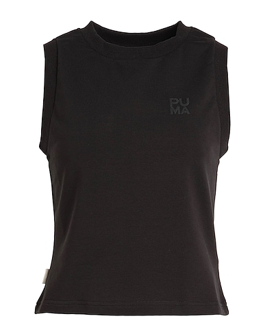 PUMA Top INFUSE Slim Tank
 Black 67% Cotton, 26% Polyester, 7% Elastane