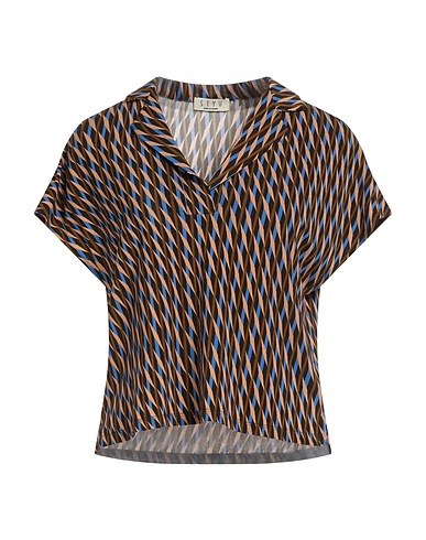 SIYU Top Dark brown 95% Viscose, 5% Elastane